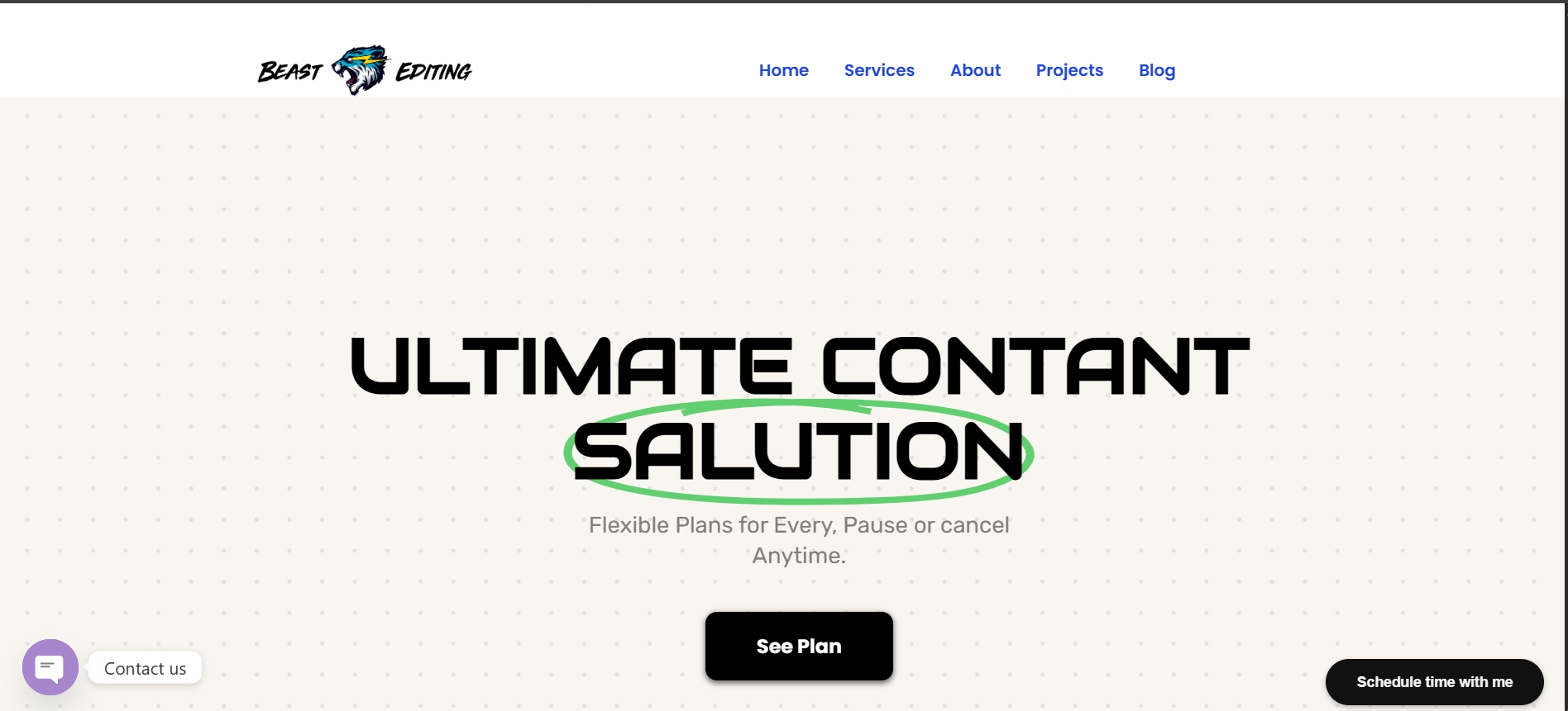 Business website design for Motive 8 Concepts
